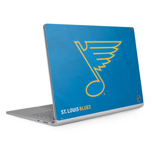 NHL St. Louis Blues Distressed Surface Book 2 15in Skin